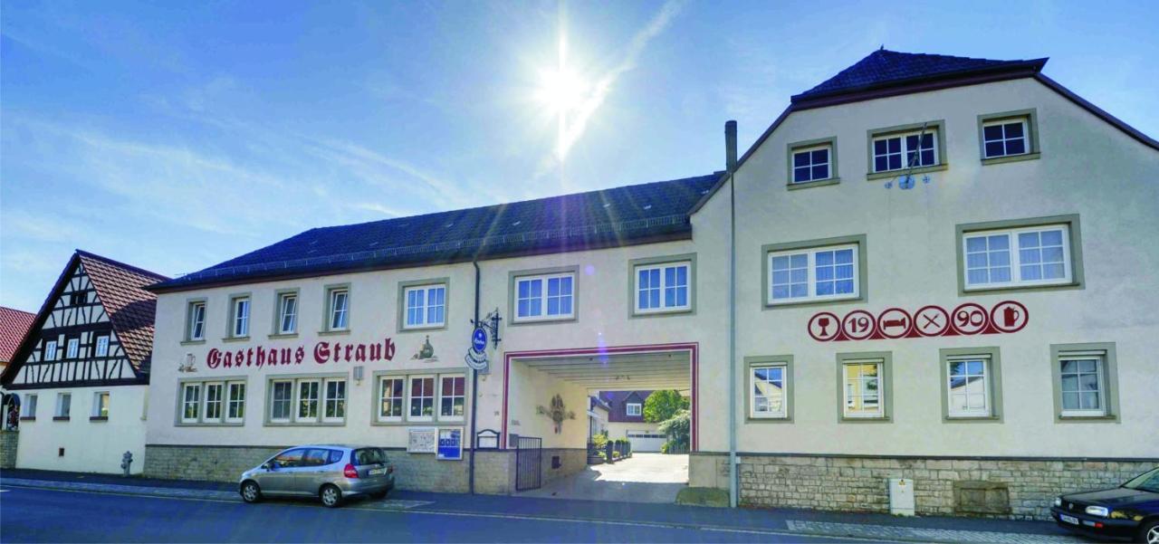 Gasthaus Straub Grettstadt Eksteriør billede